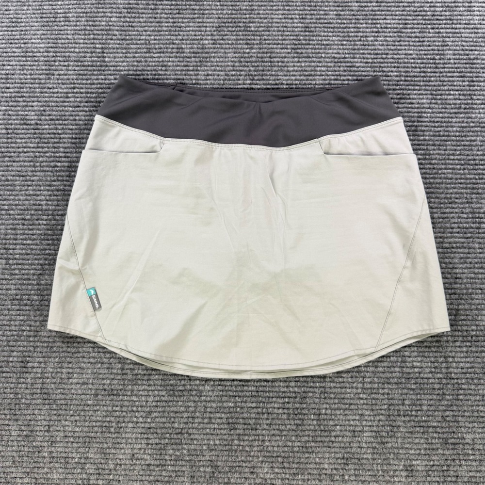 Simms Fishing Products Women Small Grey Skort Active Hiking Fishing Outdoors